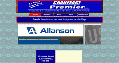 Desktop Screenshot of chauffagepremier.com